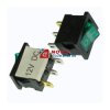 Przeł.podśw.mały 12V zielony