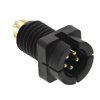 Złącze wielostykowe przemysłowe 5-pinowe Subminiaturowe, panelowe Wtyczka binder
