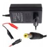 Ładowarka akumulatorów Li-ion 4,2V/2A wt. 5,5/2,1 (+) oraz adapter z krokodylkami / 44107