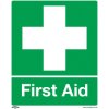 Worksafe SS26V1 Safety Sign - First Aid - Self-Adhesive Vinyl