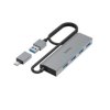 Koncentrator USB C USB 3.2 00200138 USB 4 USB USB A, USB C, Hama