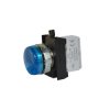 Lampka sygnalizacyjna serii CM z LED, 100-230V AC, niebieska T0-CM0M0XM