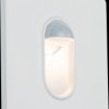 92923 Recessed luminaire, 2,7 W, 100 lm, 2700 K, angled, white