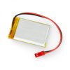 Akumulator Li-Pol Akyga 900mAh 1S 3,7V - złącze JST-BEC + gniazdo - 50x34x5mm