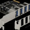 90304 USB 3.0 PCI Express Card with 4 x external Type-A female