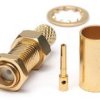 GSMA-H155 Gniazdo SMA zaciskane na kabel H155 złocone