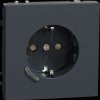 MEG2380-6034 Socket, 1-fold, anthracite, matt, Zigbee