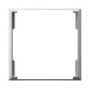 ARIA Ramka ozdobna do gniazd podwójnych do ramek srebro RO-4U/18