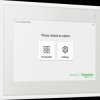MTN6260-7770 SpaceLogic KNX Touch IP 7-inch Smart Screen, white