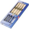Kirschen 1694000 Turning Chisel Set 4pcs Long Handle Chisel Set 300mm