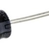 Aluminiowy kondensator elektrolityczny 100 μF 35 V dc Otwór przelotowy Panasonic Przewód promieniowy roztaw: 3.5 mm