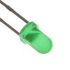 Dioda LED 3mm zielona dyfuzyjna