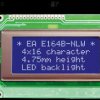EA W164B-NLW LCD module, 4x16, H:4.8mm, bl/ws, w.Bel.