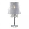 Lampa stołowa Mona srebrna 1xE14 Light Prestige