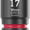 Wera 8790 B Impaktor 05005508001 zewnętrzny sześciokąt Nasadka 17 mm 1 szt. 3/8