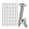 Wkręt podkładkowy 2,0x5mm - Blachowkręt x100 szt - płaska główka PWA2X5X5
