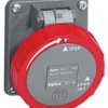 16A Legrand Czerwony IP44