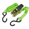 Faithfull FAITDRAT51SH Ratchet Tie-Downs S-Hook 5m x 25mm - 2 Piece