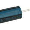 Kondensator; elektrolityczny; 2200uF; 63V; TK; fi 18x35,5mm; 7,5mm; przewlekany (THT); luzem; Jamicon; RoHS