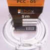Przewód koncentryczny RG6 0,8/4,8 PCC05 LIBOX /5m/