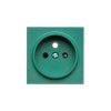 Simon 55 Pokrywa gniazda wtyczkowego pojedynczego do: SGZ1CM, SGZ1M Antybakteryjny Zielony TGZ1ZP/AB133