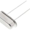 Kryształowy Euroquartz 8 MHz Otwór przelotowy ±30 ppm 18 pF 2-pinowy HC-49 3.5 mm 10.77 mm 4.34mm