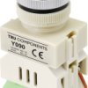 TRU COMPONENTS TC-9219088 Przycisk Y090, 22 mm, 250 V/AC, 5 A, 1 szt.