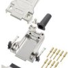 encitech 6355-0048-01 Zestaw listew męskich D-Sub DTZF09-DBCP-K, rzędy: 2, styki: 9, 180 °, 1 szt.
