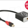 65302 DisplayPort adapter, mini DP connector to HDMI port