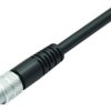 Sensor actuator cable, M9-cable plug, straight to open end, 3 pole, 5 m, PUR, black, 4 A, 79 1405 15 03
