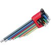 Wiha 43849 ErgoStar Colour Hex Ball End L-key Set, 9 Piece