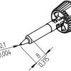 0142PDLF01 ERSADUR soldering tip, 0.1 mm, pencil tip