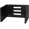 Uchwyt ścienny do urządzeń RACK 19 cali 6U 330mm czarny