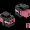 86721 Keystone module LC duplex female > female