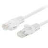 PATCHCORD KAT.6 UTP 0.25M BIAŁY FLUKE PASSED LANBERG 10-PACK