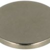 Magnes stały; cylindryczny; N38; 20mm; 2mm; niklowany; neodymowy