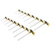 Siegen S0916 T-Handle TRX-Star & Hex Key Set 16pc
