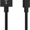 Ansmann Kabel USB Złącze męskie USB-A, Złącze męskie Lightning 1.20 m czarny aluminiowa wtyczka, płaszcz TPE, wtyczka po