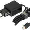 Zasilacz; Ładowarka; wtyczkowy; W-CUSBC-B-WK; 5V DC; 3A; 15W; wtyk USB C; 90÷264V AC; z kablem; Goobay; RoHS