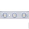 Moduł LED RGBW 3x5050 12VDC 80mA;0.96W;IP65;wym.74x18x6.5;