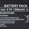 1500 mAh, Li-Ion for NOKIA 6650