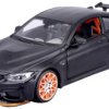 Maisto BMW M4 GTS, mattschwarz 1:24 Model samochodu