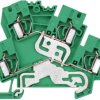 Multi level terminal block, spring balancer connection, 0.5-4.0 mm², 32 A, 8 kV, dark beige, 8671050000