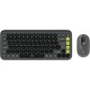 Logitech 920-013106 POP ICON COMBO Keyboard and mouse set Graphite Bluetooth