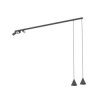 Lampa przysufitowa FOURTY 5xGU10 R50, GU10 R35 Czarny 11448 Nowodvorski