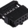 Złącze IDC 10-pinowe 2-rzędowe raster: 2.54mm Żeński Montaż na kablu TE Connectivity