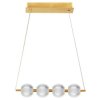 Lampa wisząca Brillant 4 złota LED CCT Light Prestige