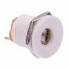 White 2.1mm x 5.5mm Panel Mount DC Power Socket DC-022B
