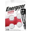Energizer E300849104 Button Cell CR 2025 3V 4 pc(s) 163 mAh Lithium CR2025