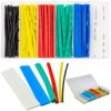 Zestaw rurek termokurczliwych HST-100C mix kolorów 10cm TALVICO 100szt w pudełku